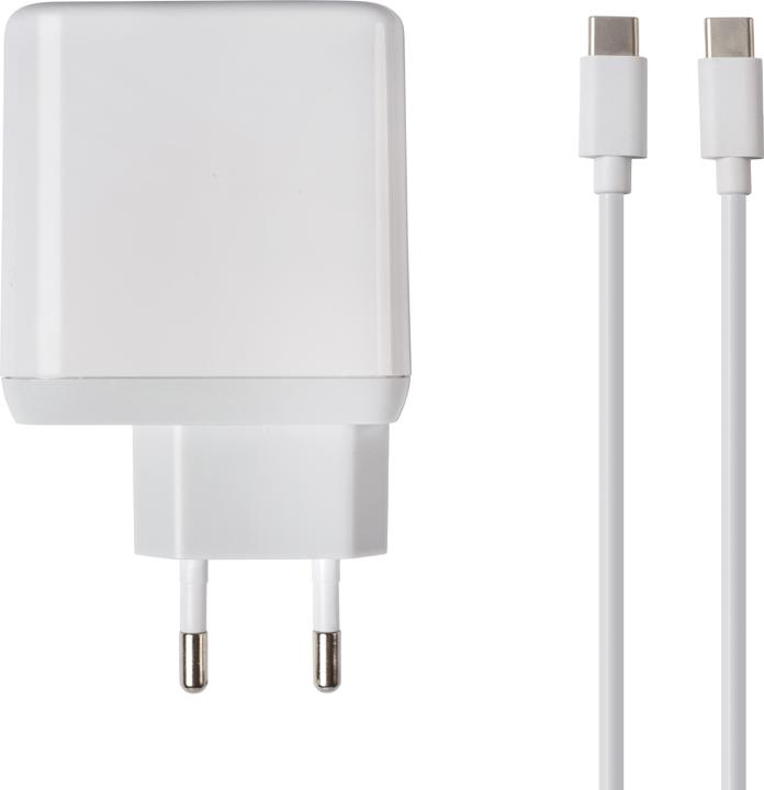 Actual product image Vivanco 65W Dual Quick Charger USB C PowerDelivery3.0 Mobile Phone Home Charger USB-C K 62773 (65 W)