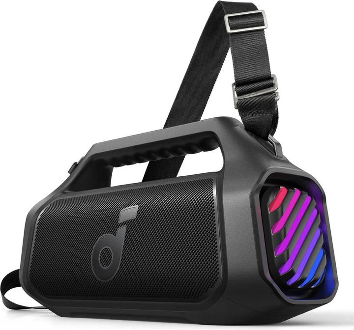 soundcore Portable Speaker||Boom 2 Plus|Black|Portable/Wireless|A3134011 (20 h, Stromversorgung über USB, Akkubetrieb)