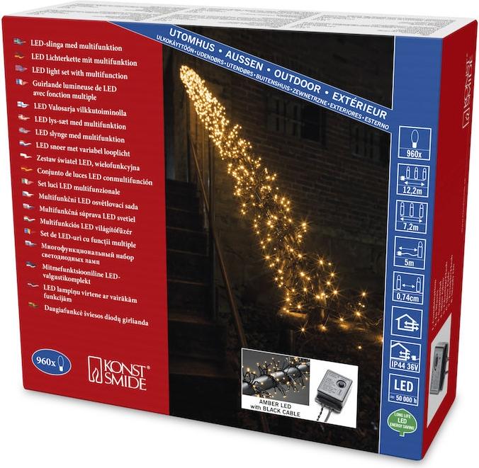 Image du produit Konstsmide Guirlande lumineuse en forme de bouquet (12.20 m)
