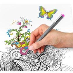Actual product image Staedtler pigment liner 308 Fineliner (Orange, Yellow, Light brown, Fuchsia, Violet, Green, Blue, Grey, Red, Light green, Brown, Light blue, 12 x)