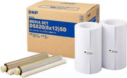 Immagine prodotto DNP DS 820 SD Media Kit 20x30 cm 2x 110 Stampe (110 x, 20 x 30 cm)
