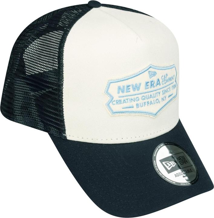 Image du produit New Era Adjustable Trucker Cap - RETRO PATCH navy / chrome (Taille unique)