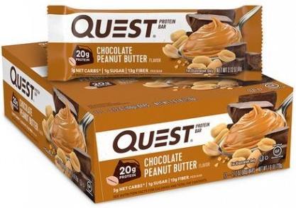Image du produit Quest QuestBar (Beurre de cacahuète au chocolat, 1 pcs, 720 g)