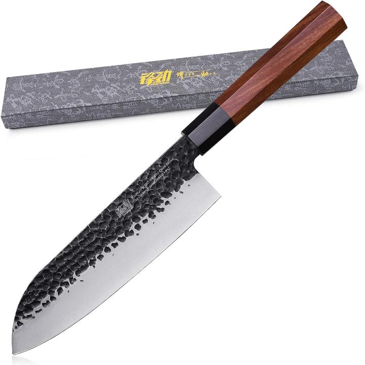 Immagine prodotto Findking Coltello Santoku, 7 pollici, serie Dynasty (18.40 cm)