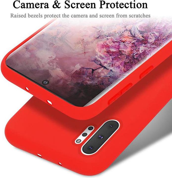 Actual product image Cadorabo TPU Liquid Silicone Case Cover (Samsung Galaxy Note 10 Pro, Samsung Galaxy Note 10 Plus)
