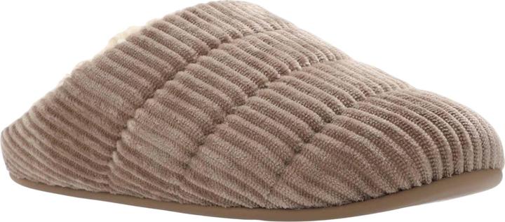 Actual product image Fitflop Womens/Ladies Chrissie Corduroy Fleece Lined Slippers (40.5)