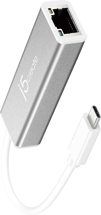 Image du produit j5Create USB-C Vers Gigabit Ethernet (USB-C, RJ45 (1x))