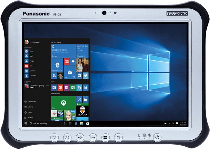 Panasonic Toughpad FZ-G1 MK5 (4G, 10.10", 256 GB, Silber, Schwarz)