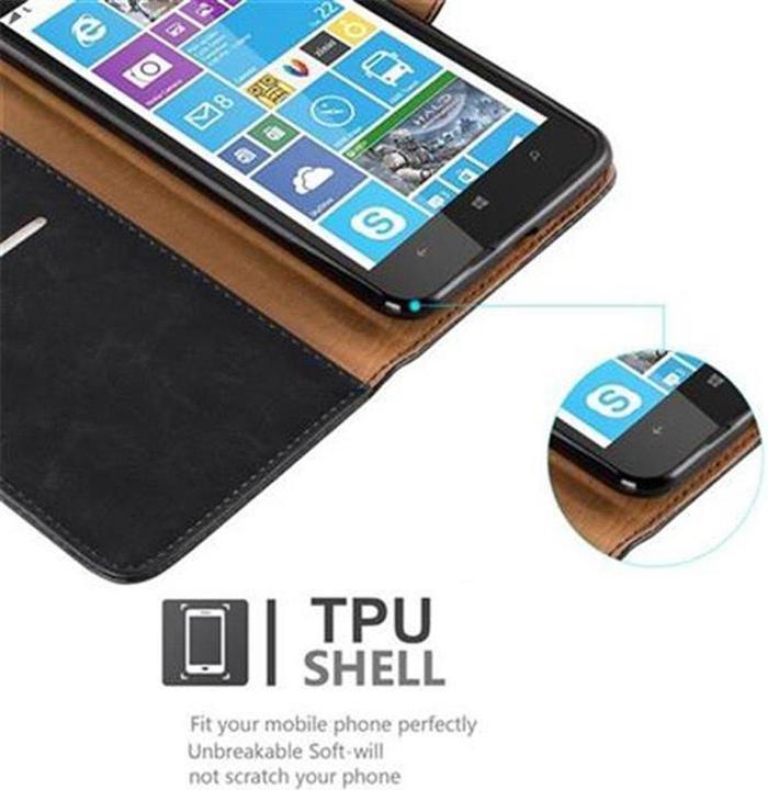 Produktbild Cadorabo Book Luxury Cover (Nokia Lumia 1320)