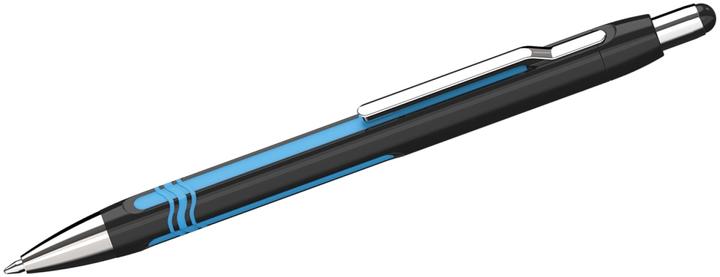 Produktbild Schneider Epsilon Clip-on-Einziehkugelschreiber Extradick (Cyan, Schwarz, 1 x)