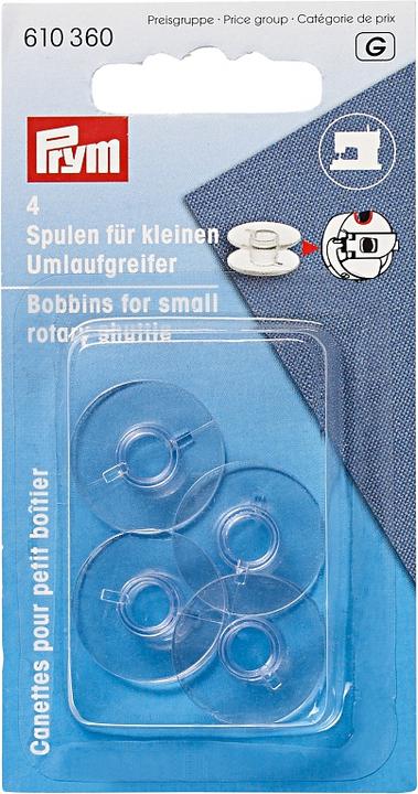 Immagine prodotto Prym Spoline per macchina da cucire per gancio rotante 21,2 mm, confezione da 4 pezzi.