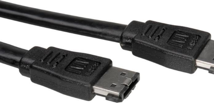 Image du produit Roline Câble pour disque dur externe, eSATA 6.0 Gbit/s 1.0 m
