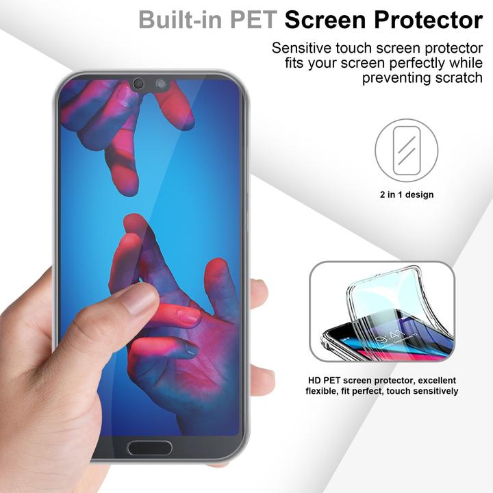 Actual product image Cadorabo TPU Hull 360 Degree Case (Cubot P20)