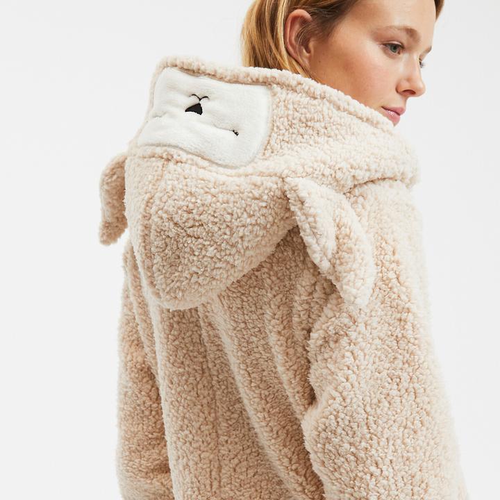 Produktbild So'home Kapuzenjumpsuit aus Sherpa-Fleece (38)