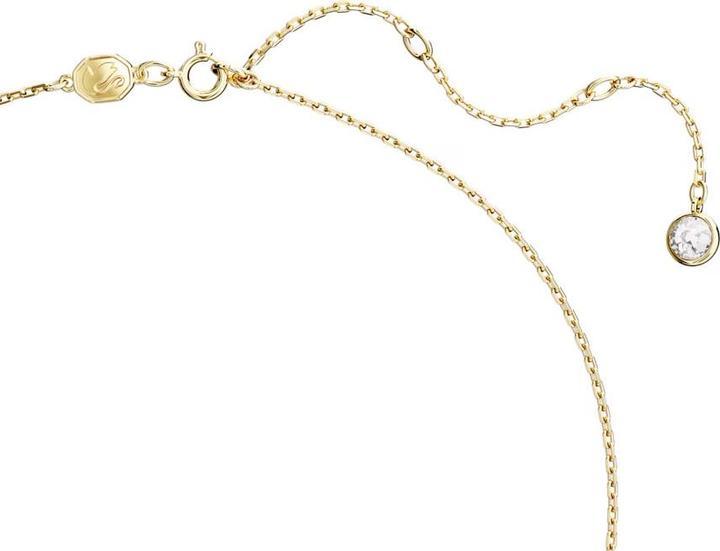 Produktbild Swarovski Iconic Swan Halskette Schwan Mittel Rot Gold (Swarovski Metall, 42 - 47 cm)