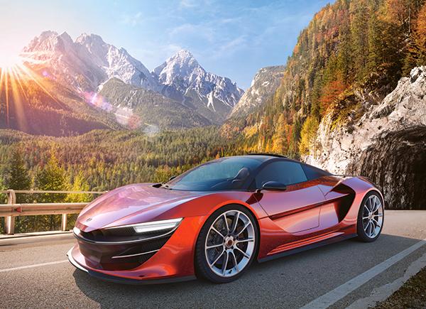 Produktbild Castorland Sports Car, Puzzle 100 Teile (100 Teile)