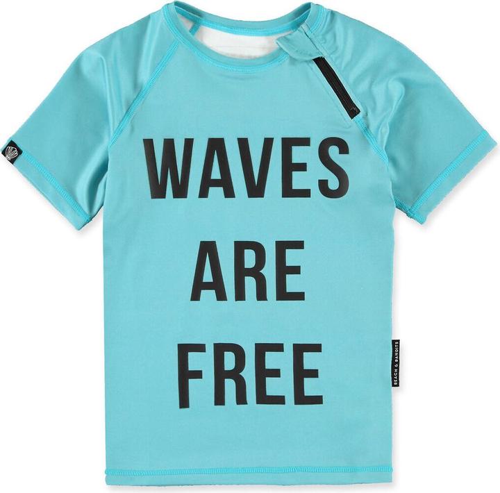 Beach & Bandits UV Badeshirt Waves are free (140)