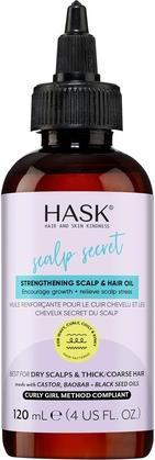Actual product image Hask Texture Series Strengthening Scalp & Hair Oil with Castor, Baobab & Black
