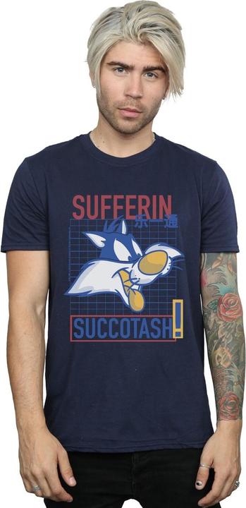 Produktbild Looney Tunes Sylvester Sufferin Succotash TShirt (L)