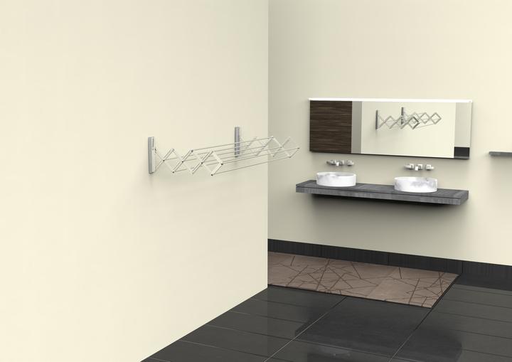 Actual product image Juwel Ruckzuck 120 Laundry Dryer Drying length 8 m, extendable Width 120cm (1.18 m)