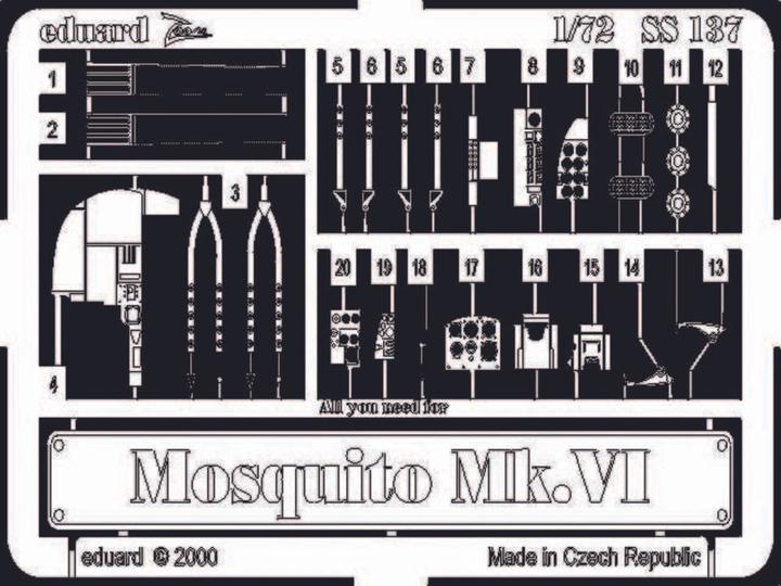 Image du produit Eduard DH.98 Mosquito Mk.VI