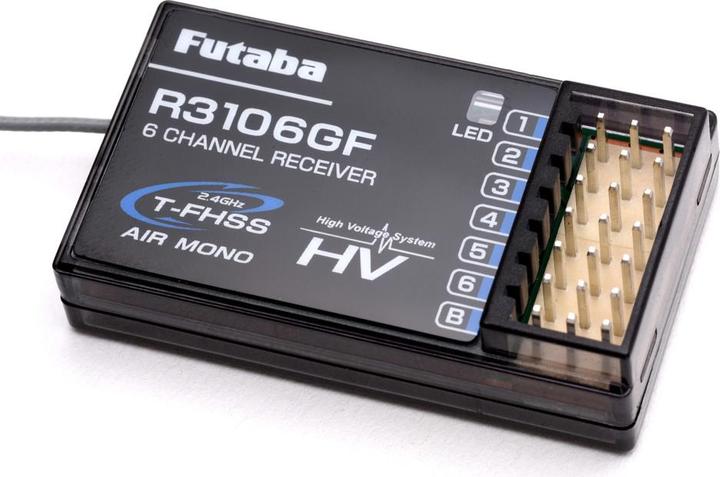 Produktbild Futaba R3106GF T-FHSS Empfänger (w/o Telemetry)