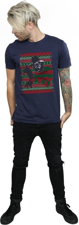 Immagine prodotto Absolute Cult Christmas Fair Isle Maglietta Uomo (XL)