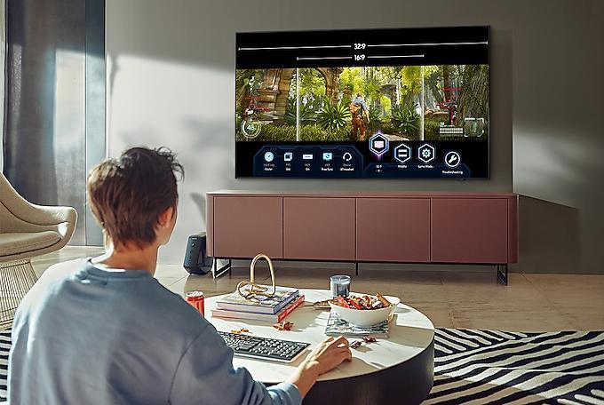 Actual product image Samsung LED TV 4K QLED GQ50Q72AAUXZG 50 inch exclusive (50", QLED, 4K, 2021)