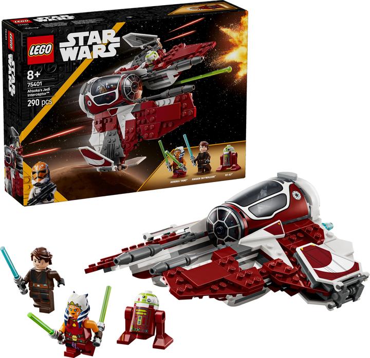 Produktbild LEGO Ahsokas Jedi Interceptor (75401, LEGO Star Wars)