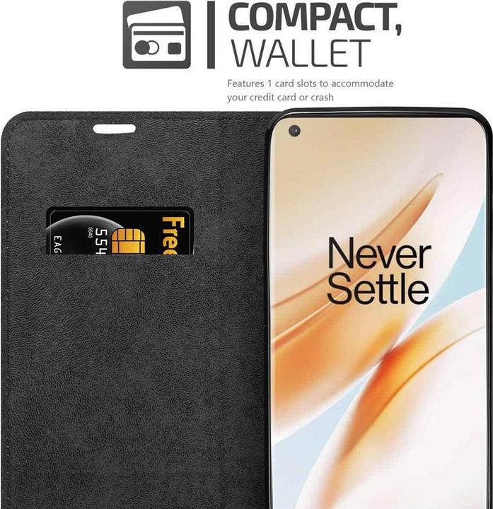 Productafbeelding Cadorabo Boek Onzichtbare Magneethoes (OnePlus 8 Pro)