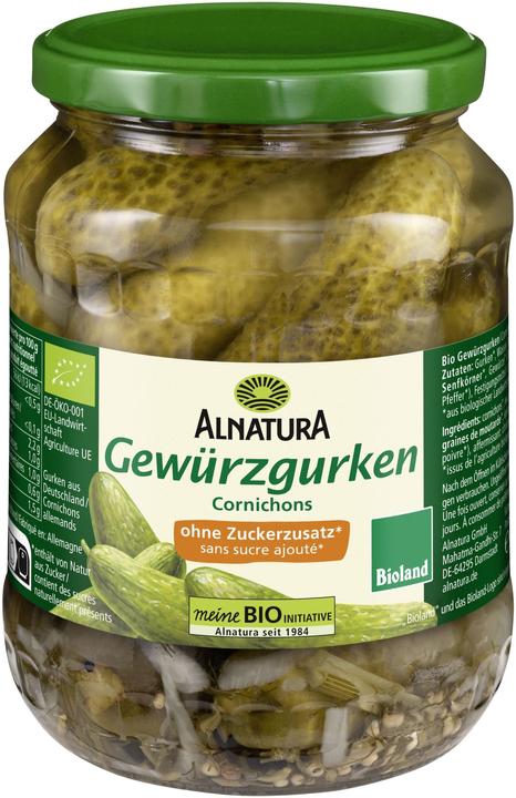 Immagine prodotto Alnatura Cetriolini biologici non zuccherati 670g (670 g)