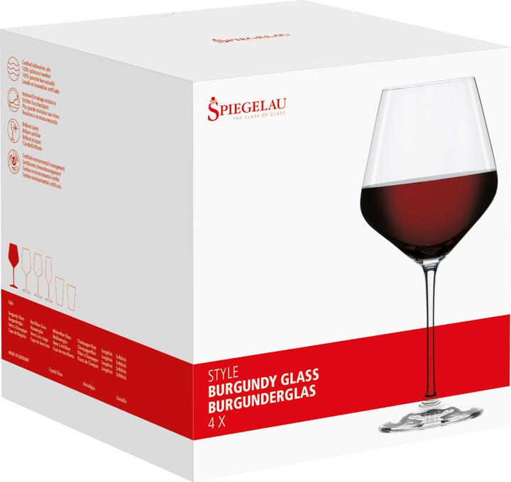 Image du produit Spiegelau Style (64 cl, 4 Verres, Verres à vin rouge)