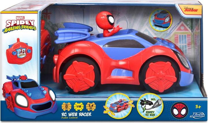 Actual product image Dickie RC Spidey Web Racer, 1:18