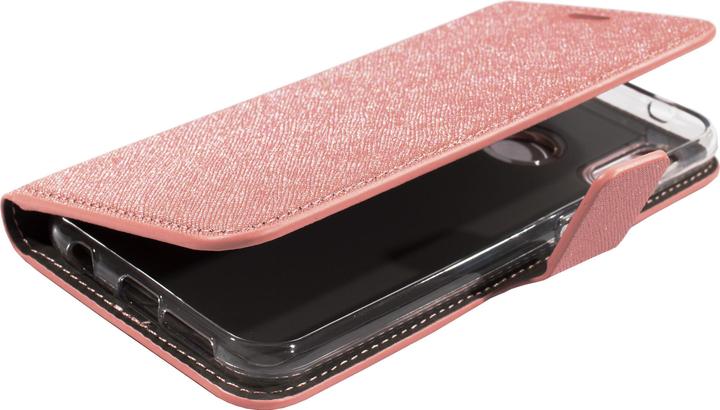 Productafbeelding Mobiparts Saffiano Wallet Case Huawei P20 Lite Pink (Huawei P20 Lite)