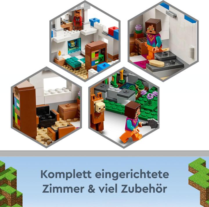 Produktbild LEGO Das Lamadorf (21188, LEGO Minecraft)
