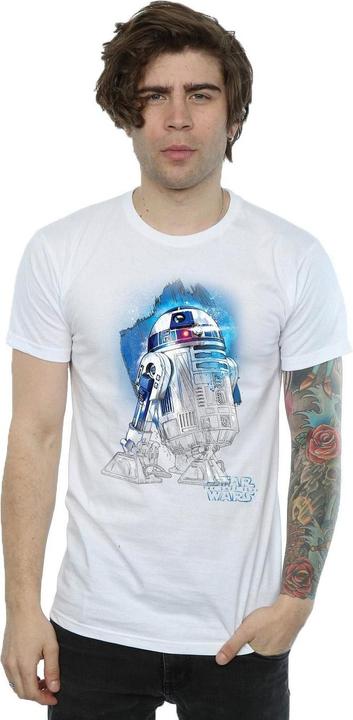 Actual product image Star Wars Mens R2-D2 Brushed Cotton T-Shirt (XL)