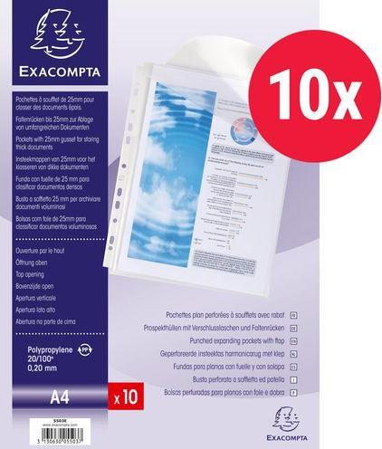 Immagine prodotto Exacompta Canguro A4 Tasca espositiva, trasparente (A4, 10 x)