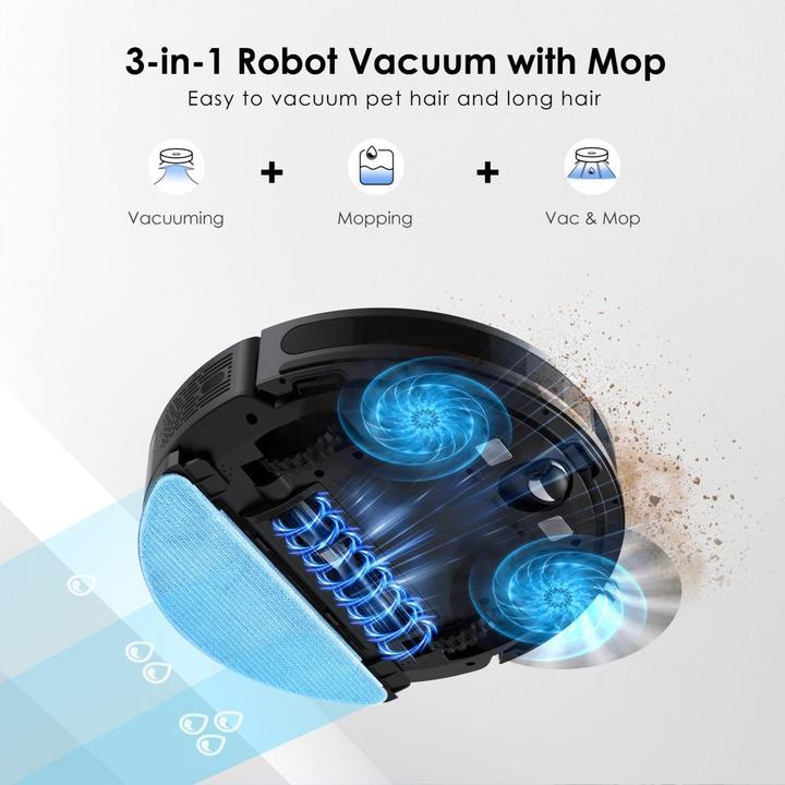 Image du produit Lubluelu SL60 Plus (Robot d'aspiration et de nettoyage)