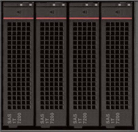 Produktbild Lenovo ThinkServer 3.5" Hot-Swap HDD Expansion Kit for Tower - Gehäuse für Speicherlauf