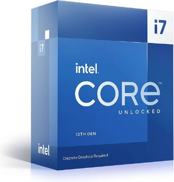 Produktbild Intel Core i7-13700KF (LGA 1700, 3.40 GHz, 16 -Core)