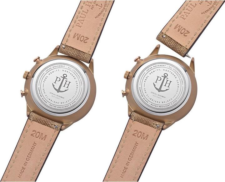Produktbild Paul Hewitt Line White Sand (Chronograph, 42 mm)
