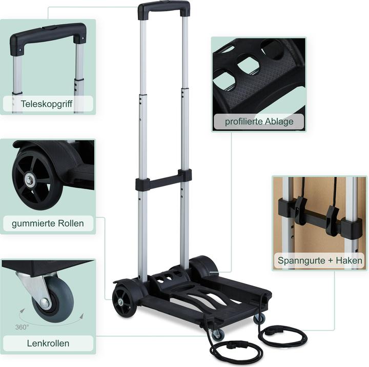 Produktbild Relaxdays Transportwagen (25 kg)