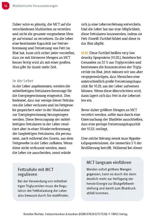 Immagine prodotto Fettarm kochen & backen (Tedesco, Tanja Knödler, Werner O. Richter, 2023)