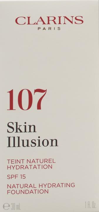 Produktbild Clarins Skin Illusion SPF15 Nr. 107 - Beige (107 Beige)