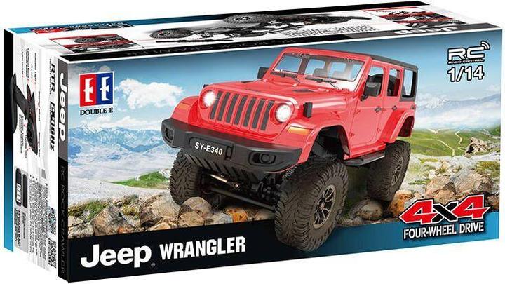 Image du produit Double Voiture télécommandée 1:14 (rouge) Jeep Crawler Pro E340-003 (RTR Prêt à fonctionner)