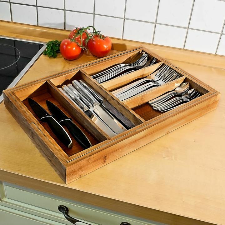 Actual product image Relaxdays Cutlery tray