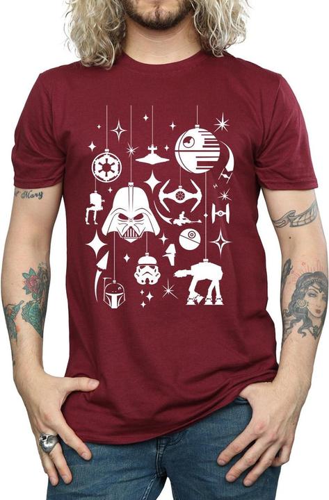 Produktbild Star Wars Christmas Decorations TShirt (XXL)