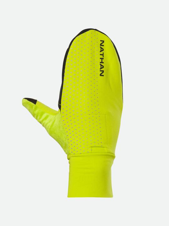 Immagine prodotto Nathan Guanto Hyper Night Reflective Convertible Mitt Glove Guanti da corsa (S)