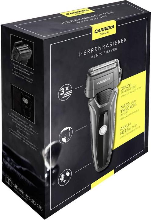 Produktbild Carrera Beauty Classic Rasierer Schwarz