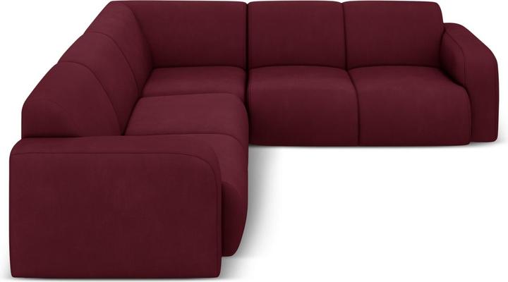 Actual product image Micadoni Symmetrical Corner Sofa, "Molino", 5 Seats, 252x252x75 Made in Europe (Corner sofa)